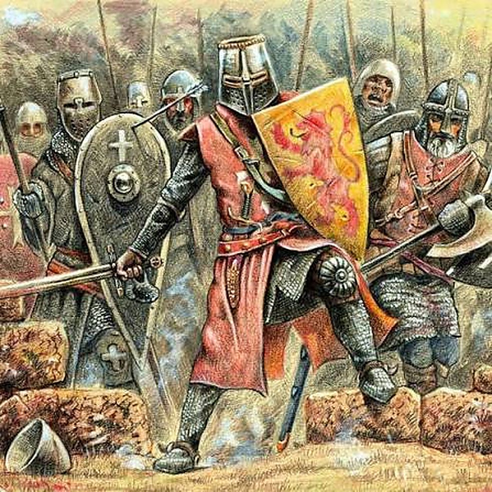 Mailed knights of the First Crusade
