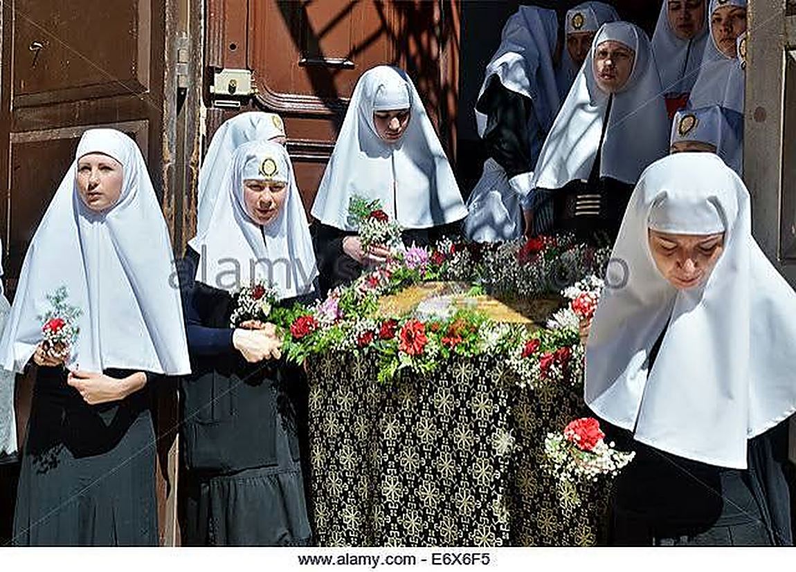 Nuns at a feast