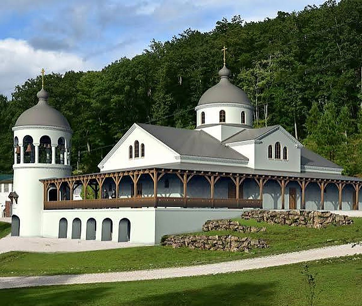 A monastery of the present day